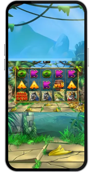 Running spins and tracking balance changes across 50–100 rounds in King Kong Cash